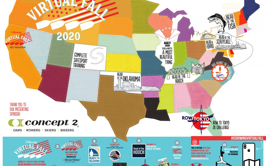 HOSR Partners with Fall Regattas to Launch USRowing’s Virtual Fall