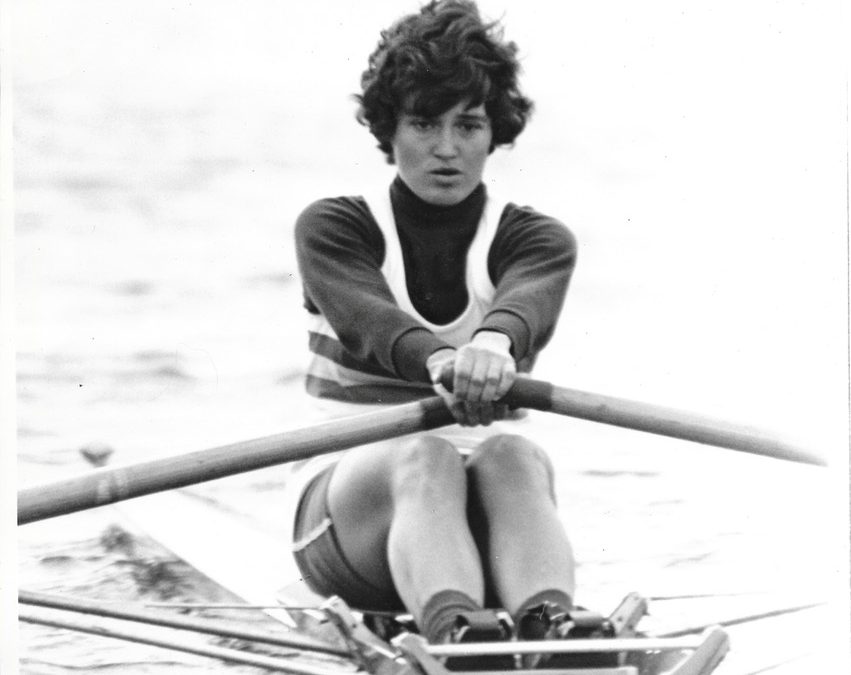 Karin Constant – “There’s a woman with good legs.”