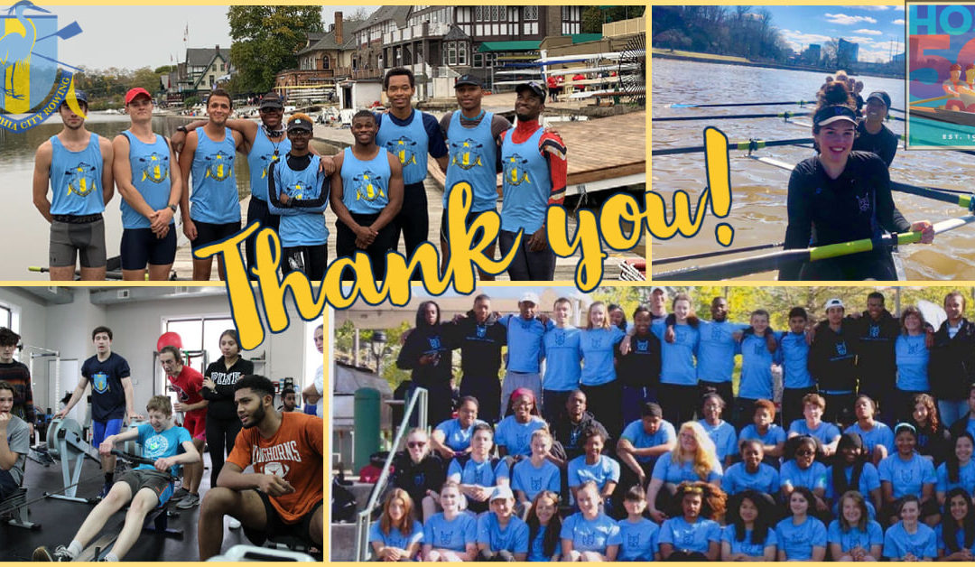 2020 Virtual Regatta Proceeds Benefit Philadelphia City Rowing